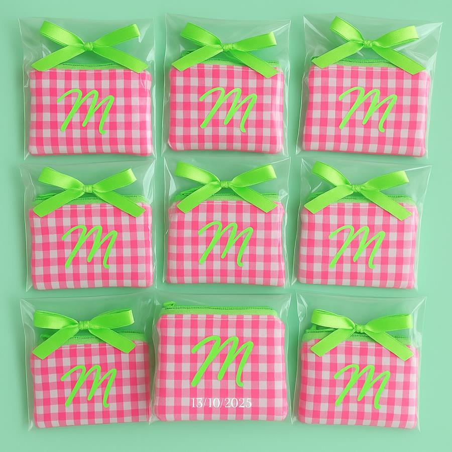 Monedero pequeño personalizado con nombre o inicial | OLEOSHOP-3