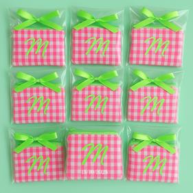 Monedero pequeño personalizado con nombre o inicial | OLEOSHOP-3